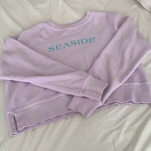 Seaside ribbed Crewneck Sweatshirt Girls Youth Large